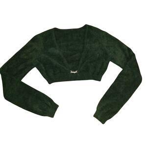 Savage x Fenty fuzzy green XS